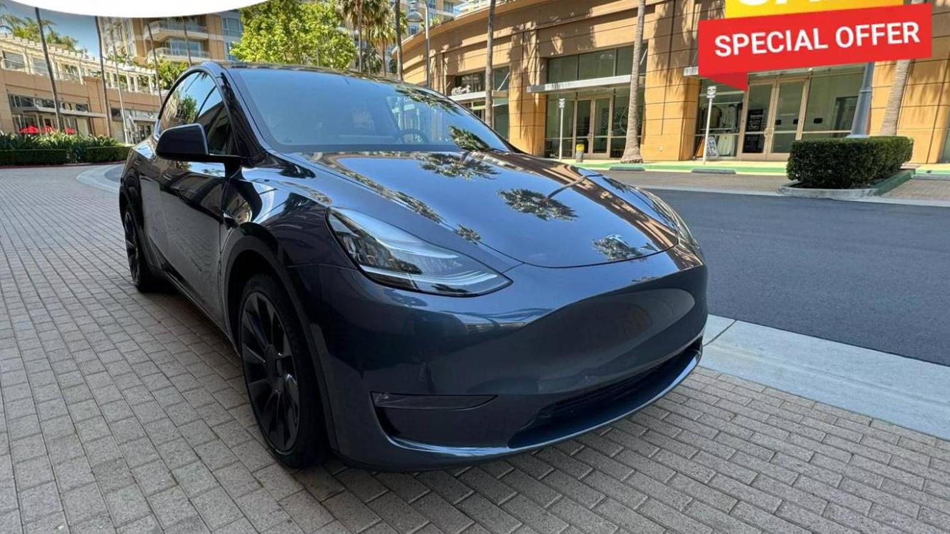 TESLA MODEL Y 2021 5YJYGDEE3MF302836 image